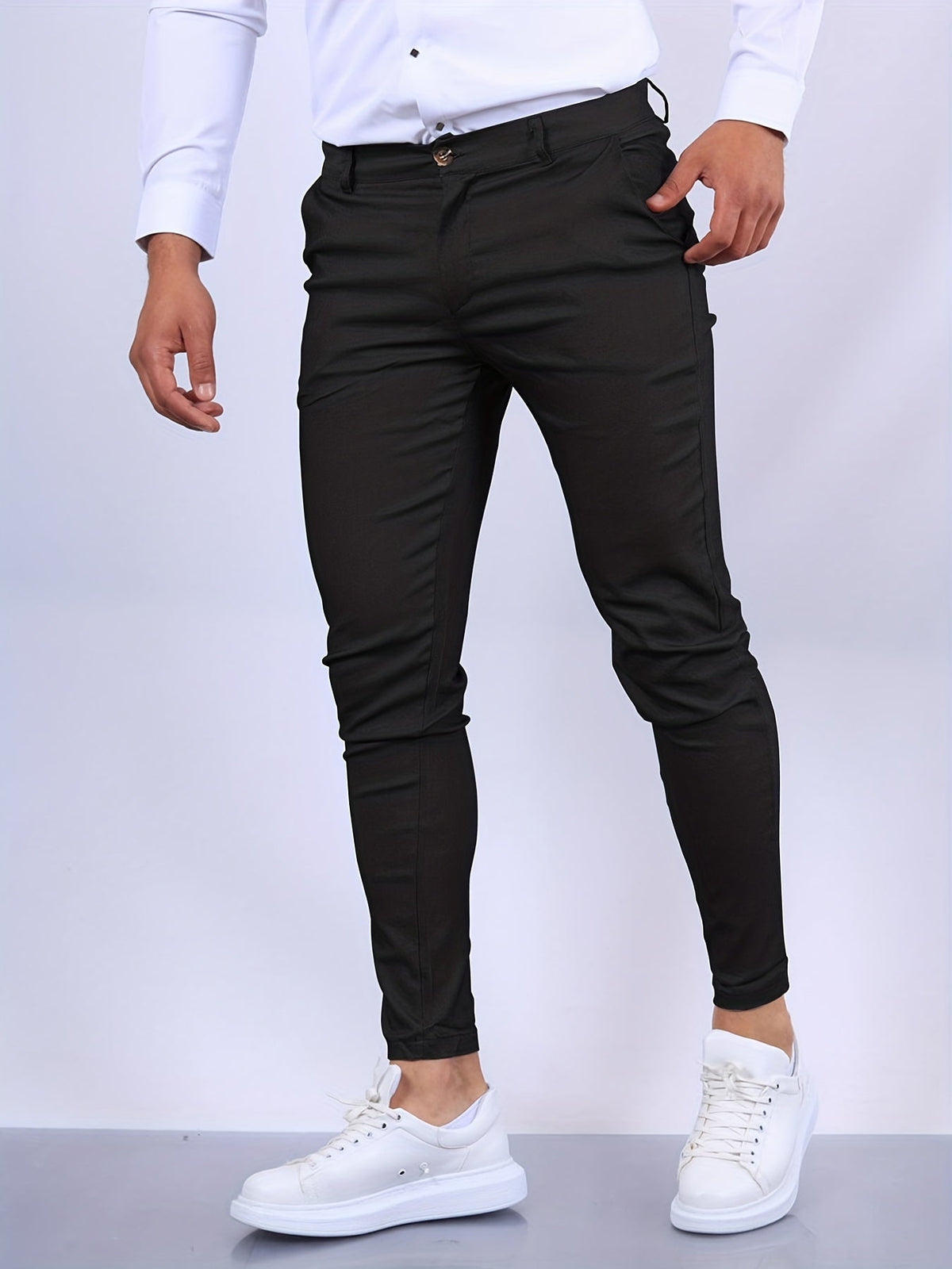 Stretchbare Skinny-Hose für Herren