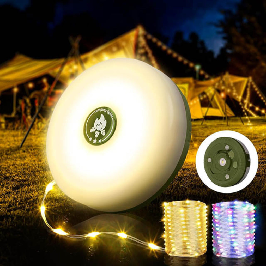 Tragbare 4-in-1-Campingleuchte – Vielseitige Beleuchtung überall