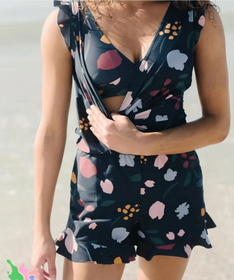 Aisling Damen-Badeanzug mit integriertem Bustier