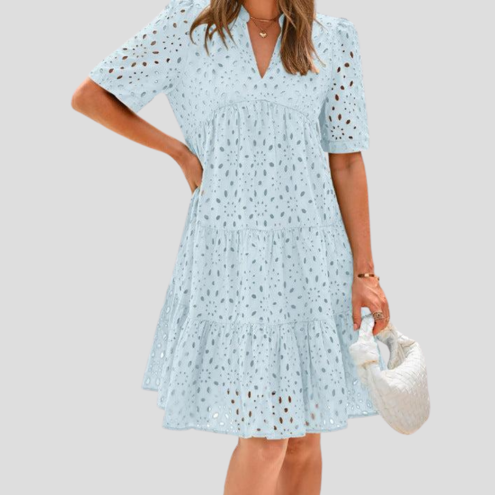 Gehäkeltes Sommerkleid für Damen