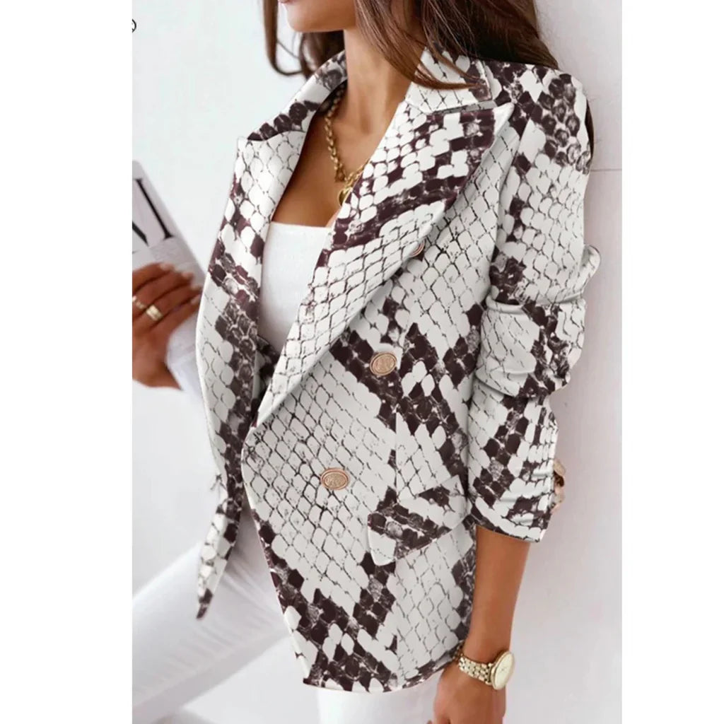 Damen Blazer mit Hemdkragen