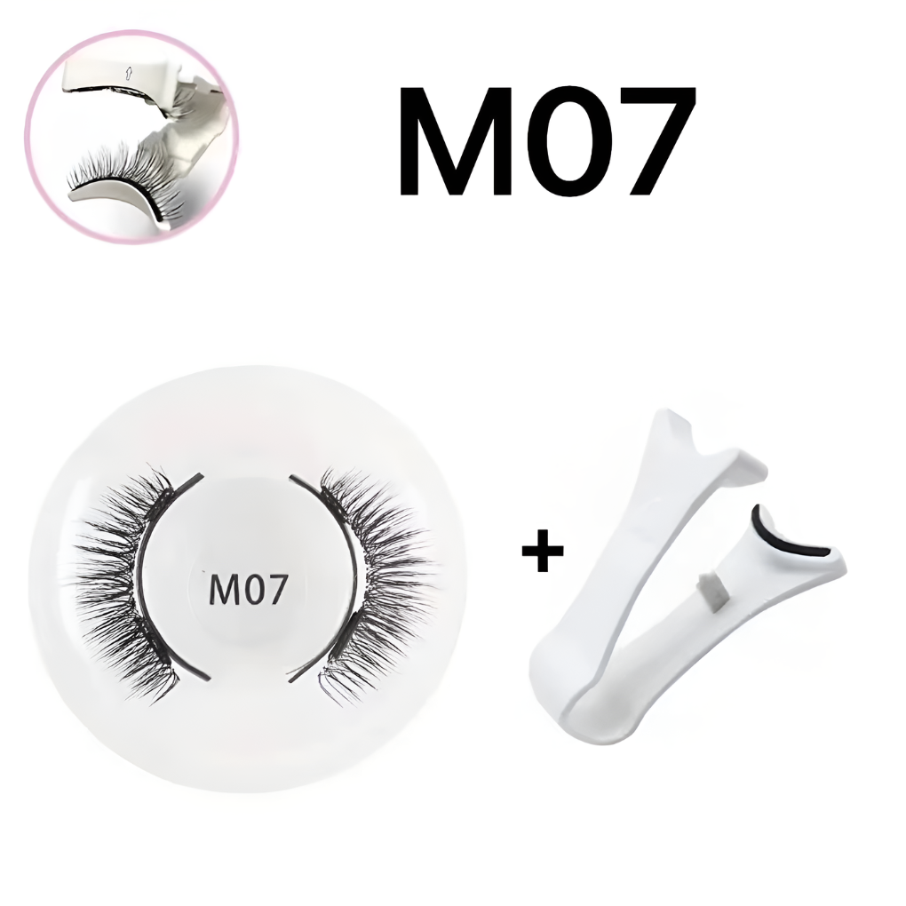 Wiederverwendbares magnetisches Wimpern- und Pinzettenset