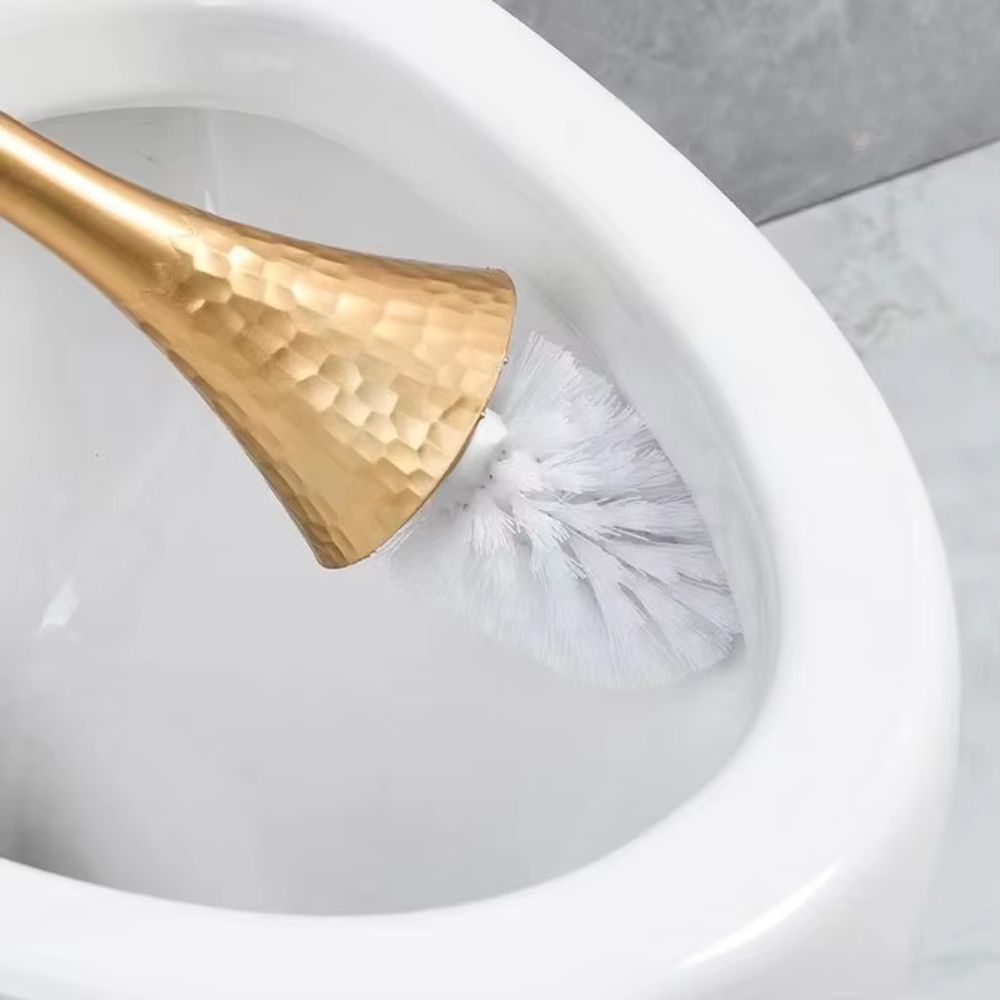 Elegante Toilettenbürste mit ergonomischem Griff und stilvoller Aufbewahrung
