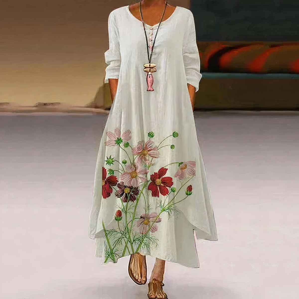 Elegantes Baumwollkleid – Nachhaltiges Must-Have für jede Saison