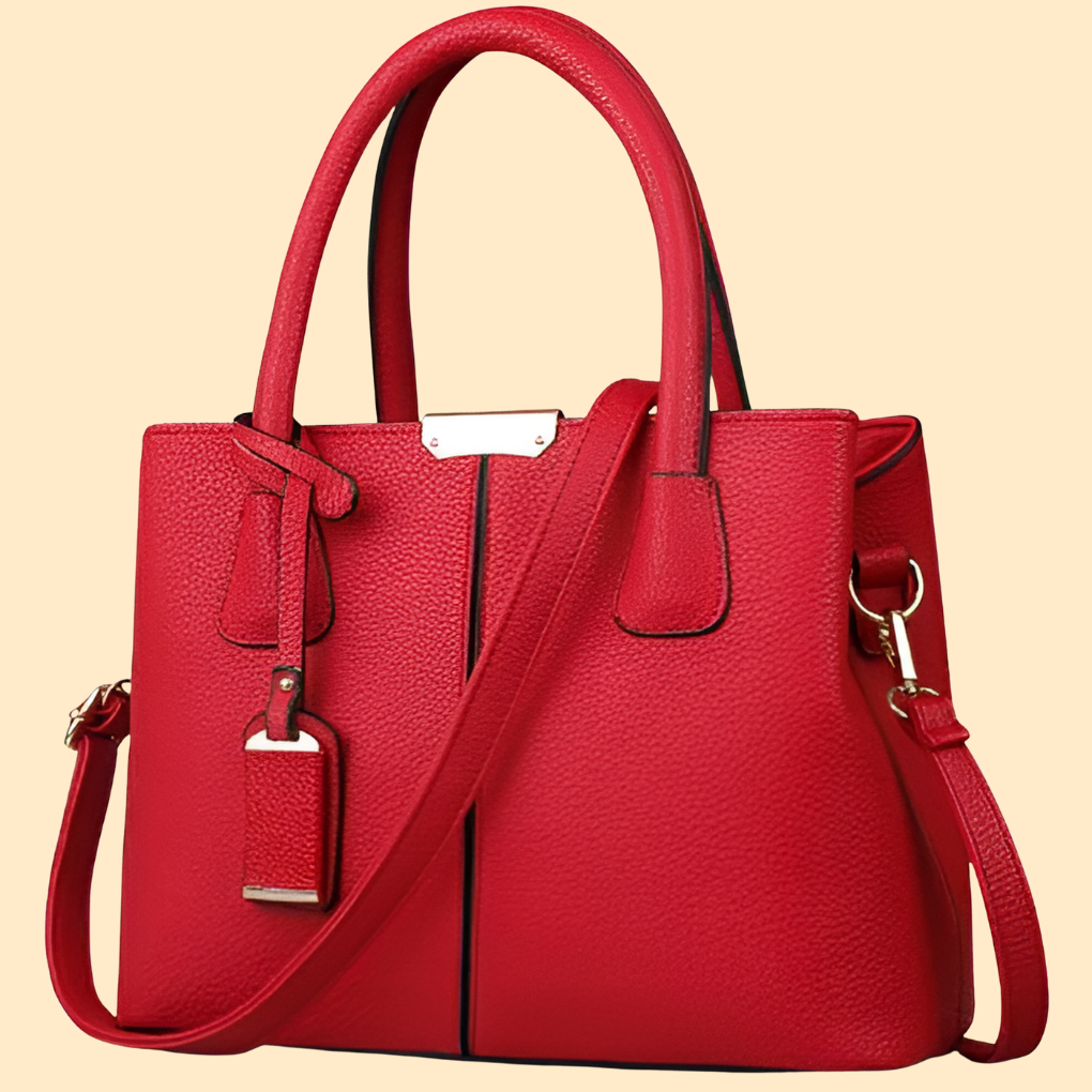 Elegante Leder-Umhängetasche für Damen