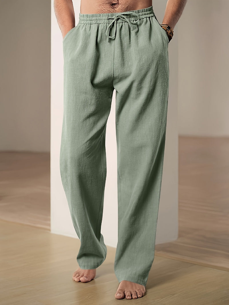Relaxed Fit Kordelzughose für Herren