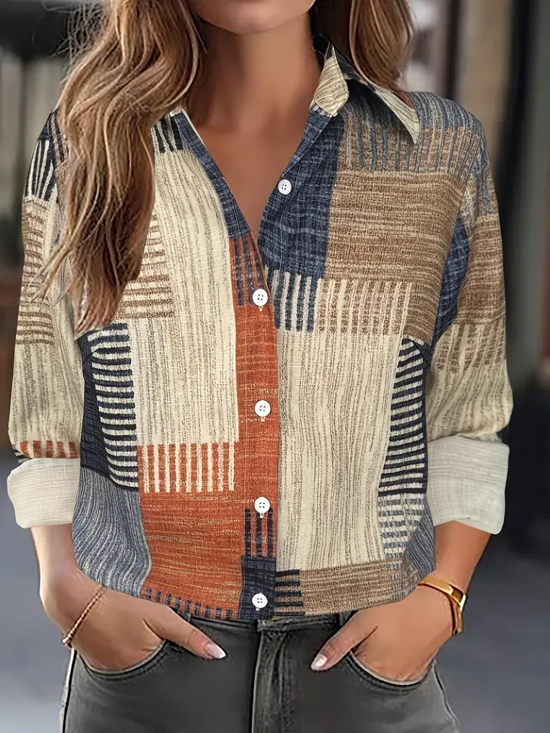 Stilvolle lässige langärmelige Bluse Schick und bequem für jeden Tag zu tragen