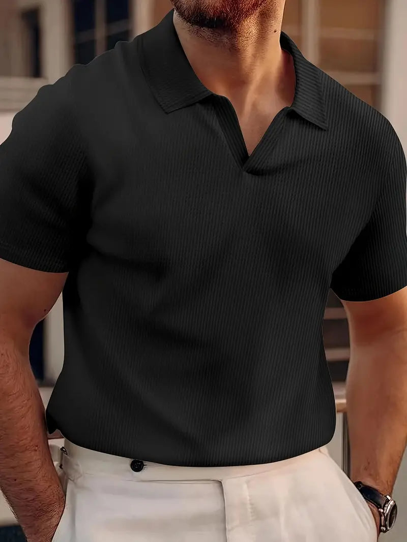 Lässiges Kurzarm-Poloshirt für Herren