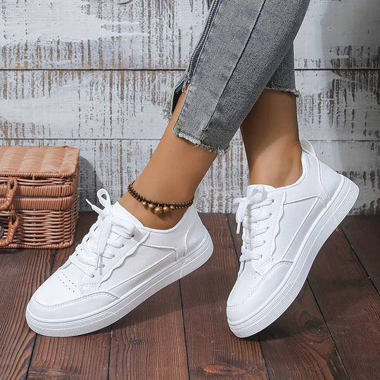 Weiße Damen-Sneaker
