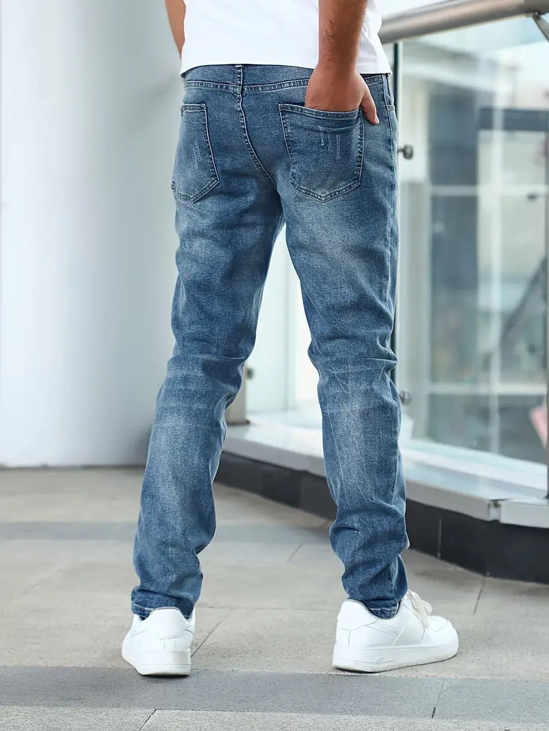 Stilvolle Herren-Jeans mit klassischem Schnitt