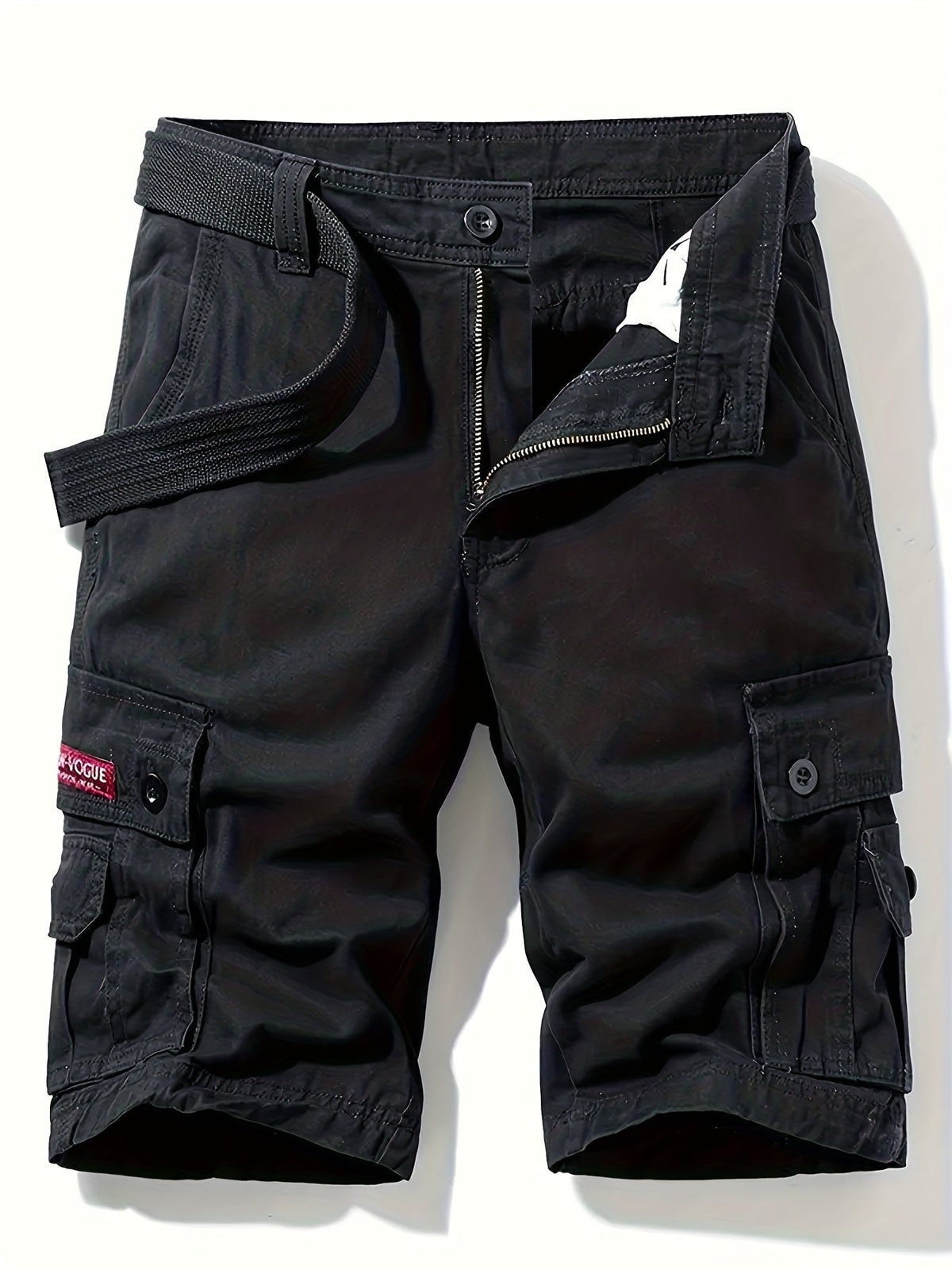 Herren Klassische Cargo-Shorts mit Kordelzug