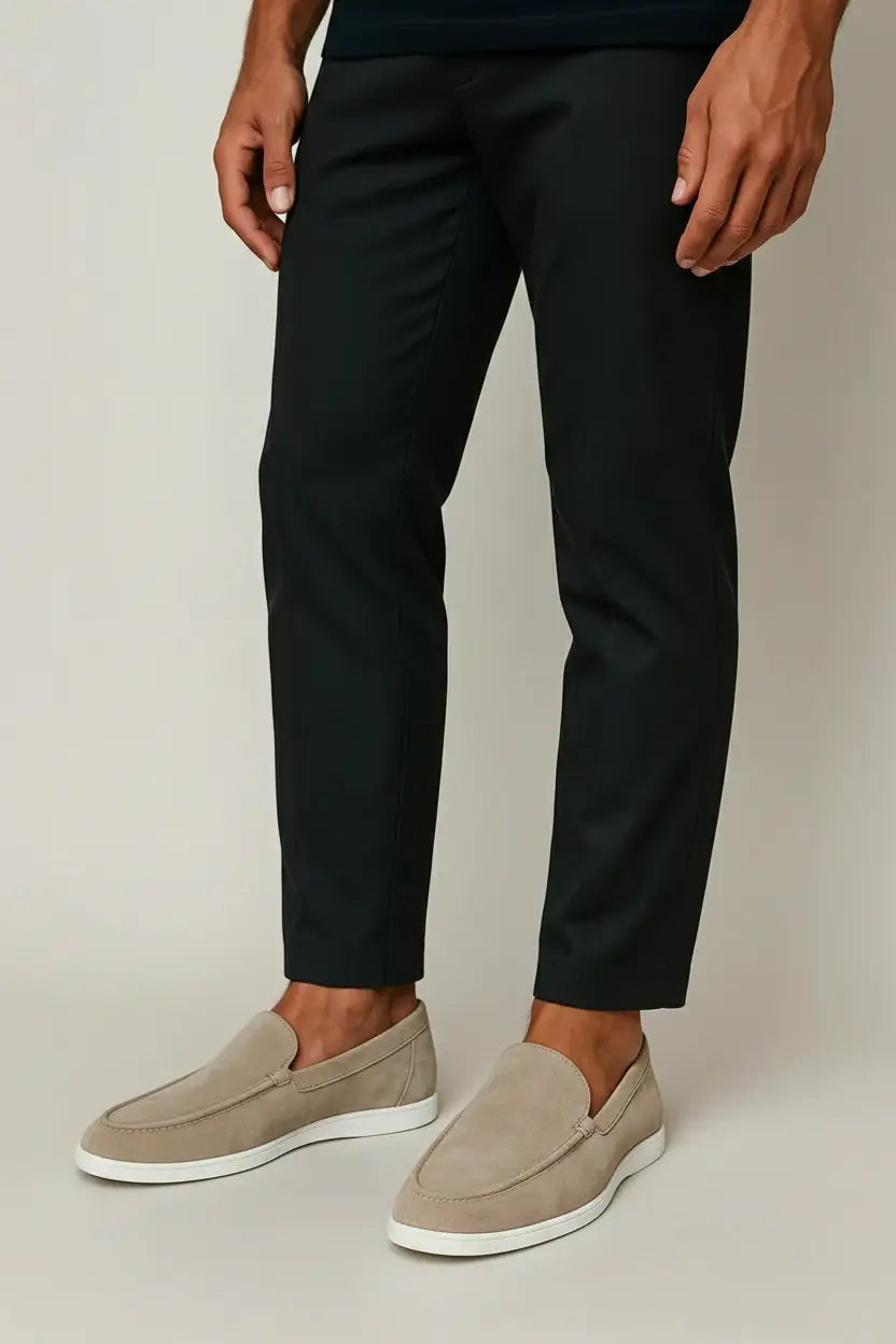 Herren Elegante Wildleder-Loafer