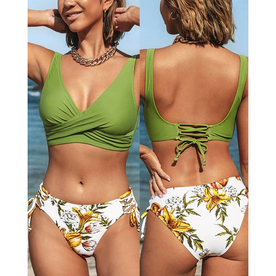 Zweiteiliger Damen-Bikini für den Sommer