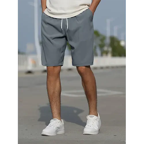 Herren-Shorts mit hoher Taille