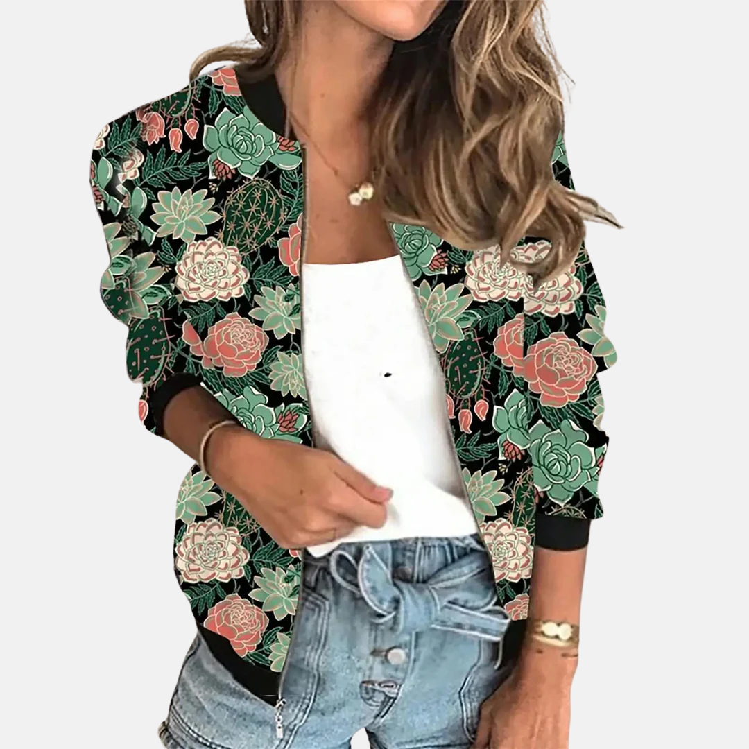 Retro Bomberjacke Damen