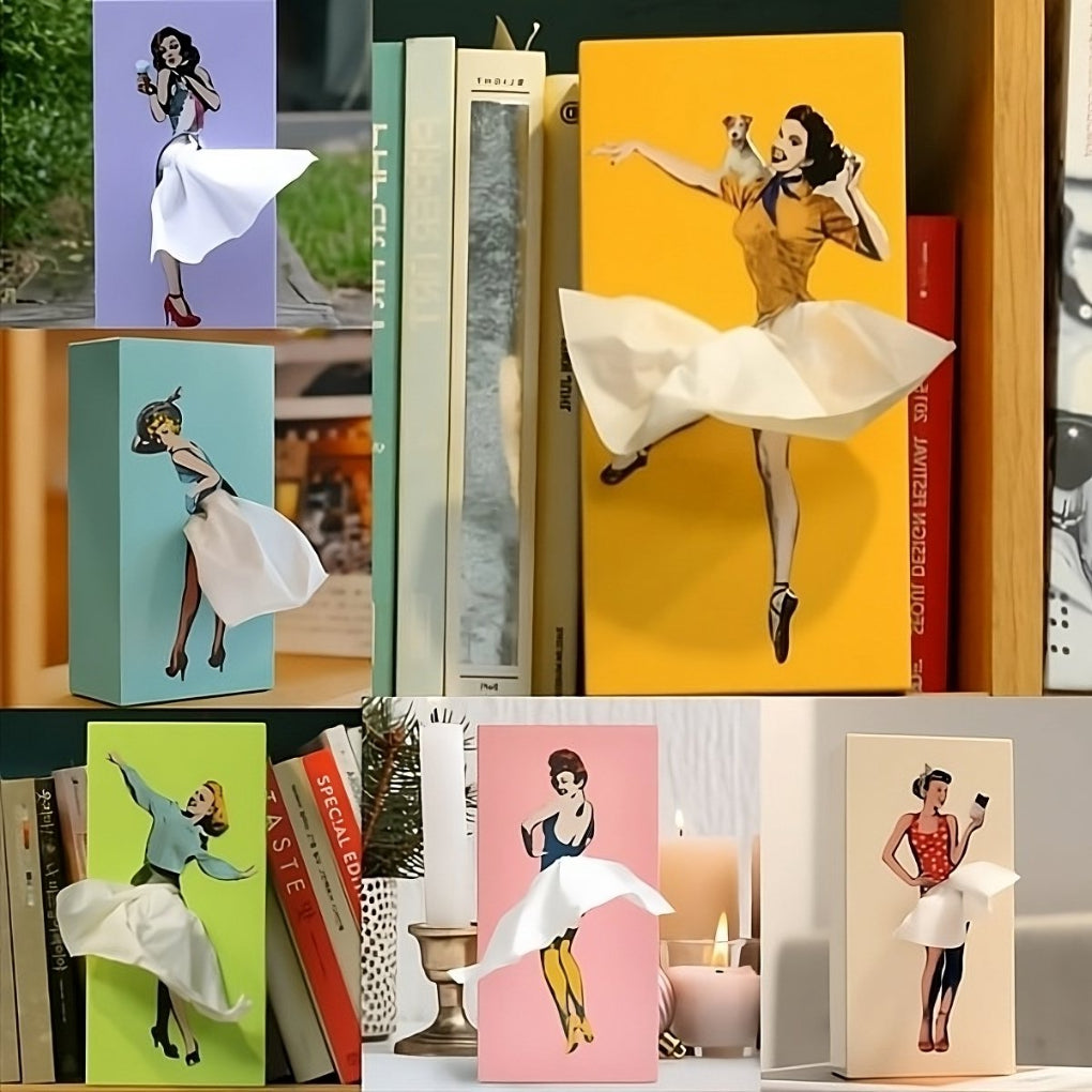 Taschentuchbox „Flying Skirt“
