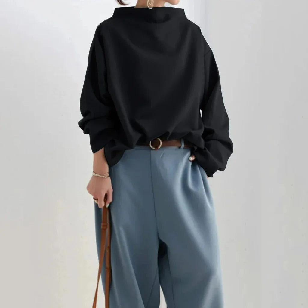 Minimalistisches Loose-Fit-Top Zeitlose Schlichtheit mit Alltagskomfort