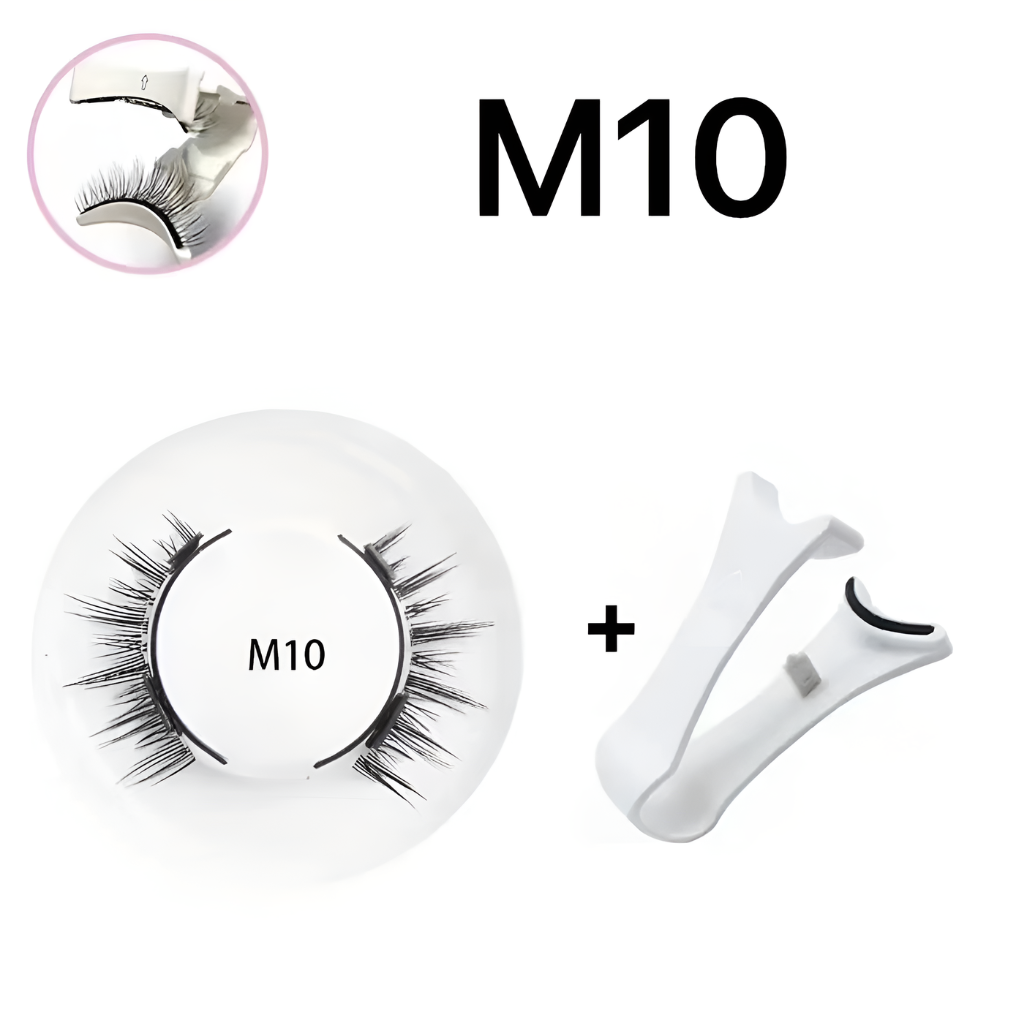 Wiederverwendbares magnetisches Wimpern- und Pinzettenset