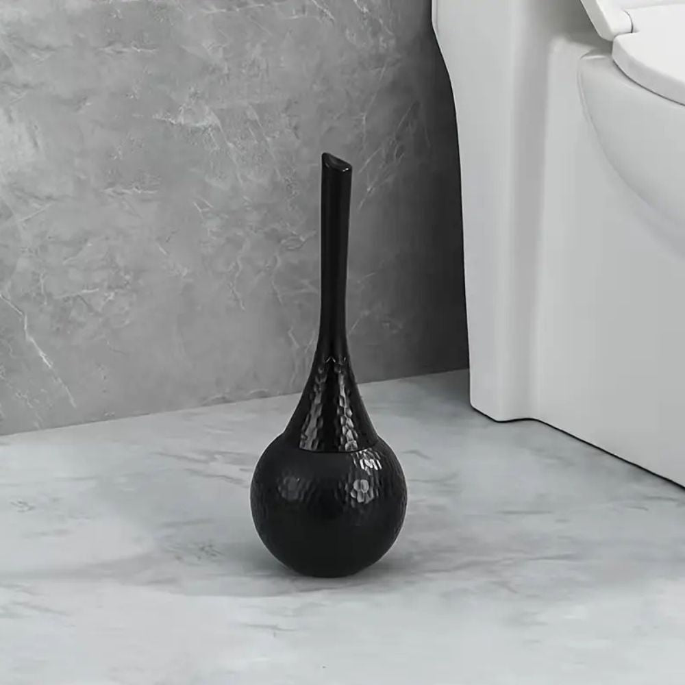 Elegante Toilettenbürste mit ergonomischem Griff und stilvoller Aufbewahrung