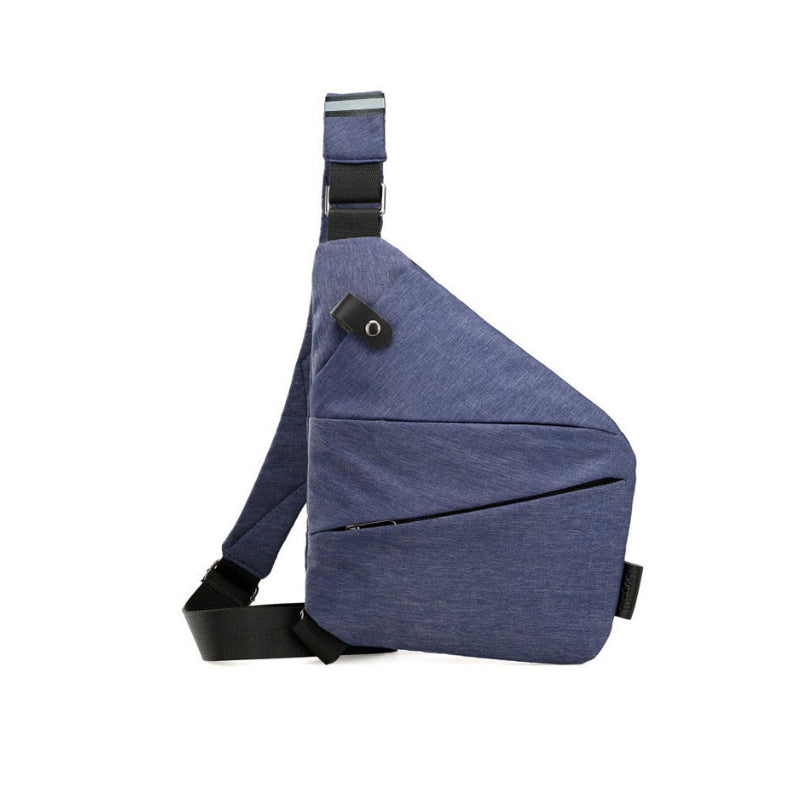 Anti-Diebstahl Schulter-Crossbody-Tasche mit mehreren Fächern