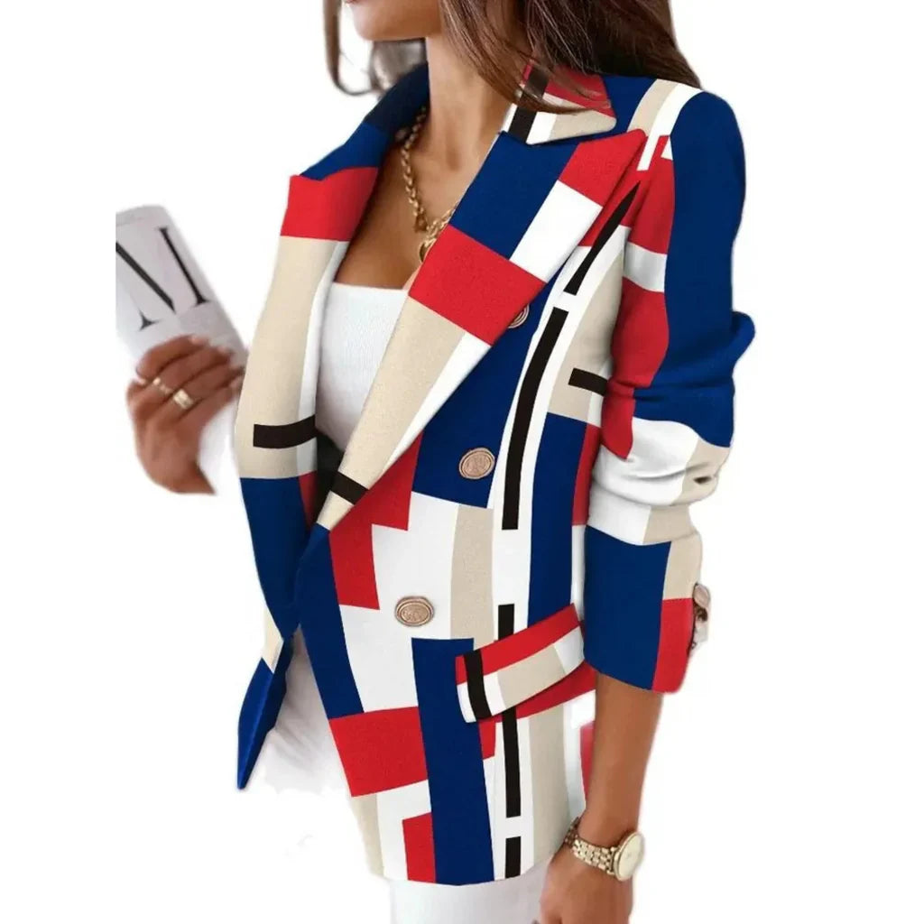 Damen Blazer mit Hemdkragen