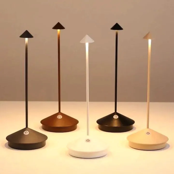 Luma – Schlanke, kabellose LED-Tischlampe im modernen Design