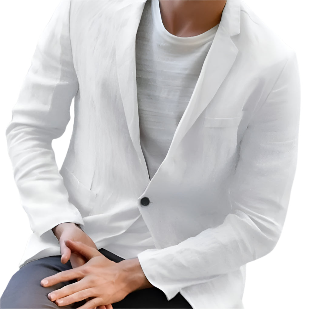 Eleganter und lässiger Herren-Leinenblazer für jeden Anlass