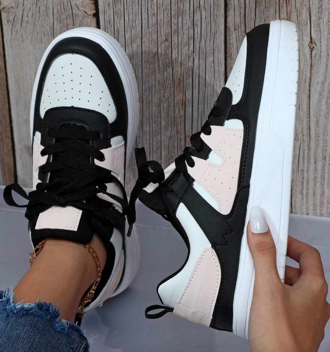 Damen-Sneaker mit Pastellfarben und Komfort-Design