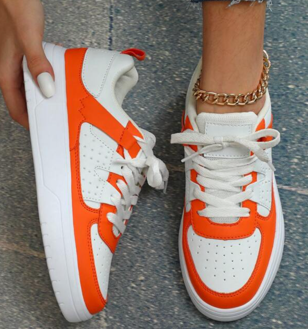 Damen-Sneaker mit Pastellfarben und Komfort-Design