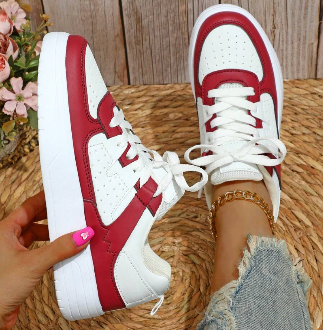 Damen-Sneaker mit Pastellfarben und Komfort-Design
