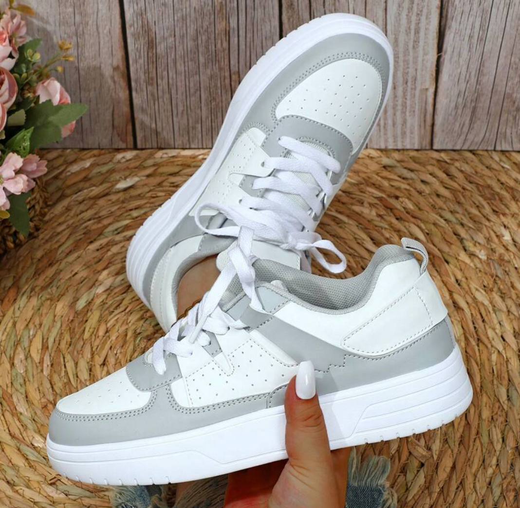 Damen-Sneaker mit Pastellfarben und Komfort-Design
