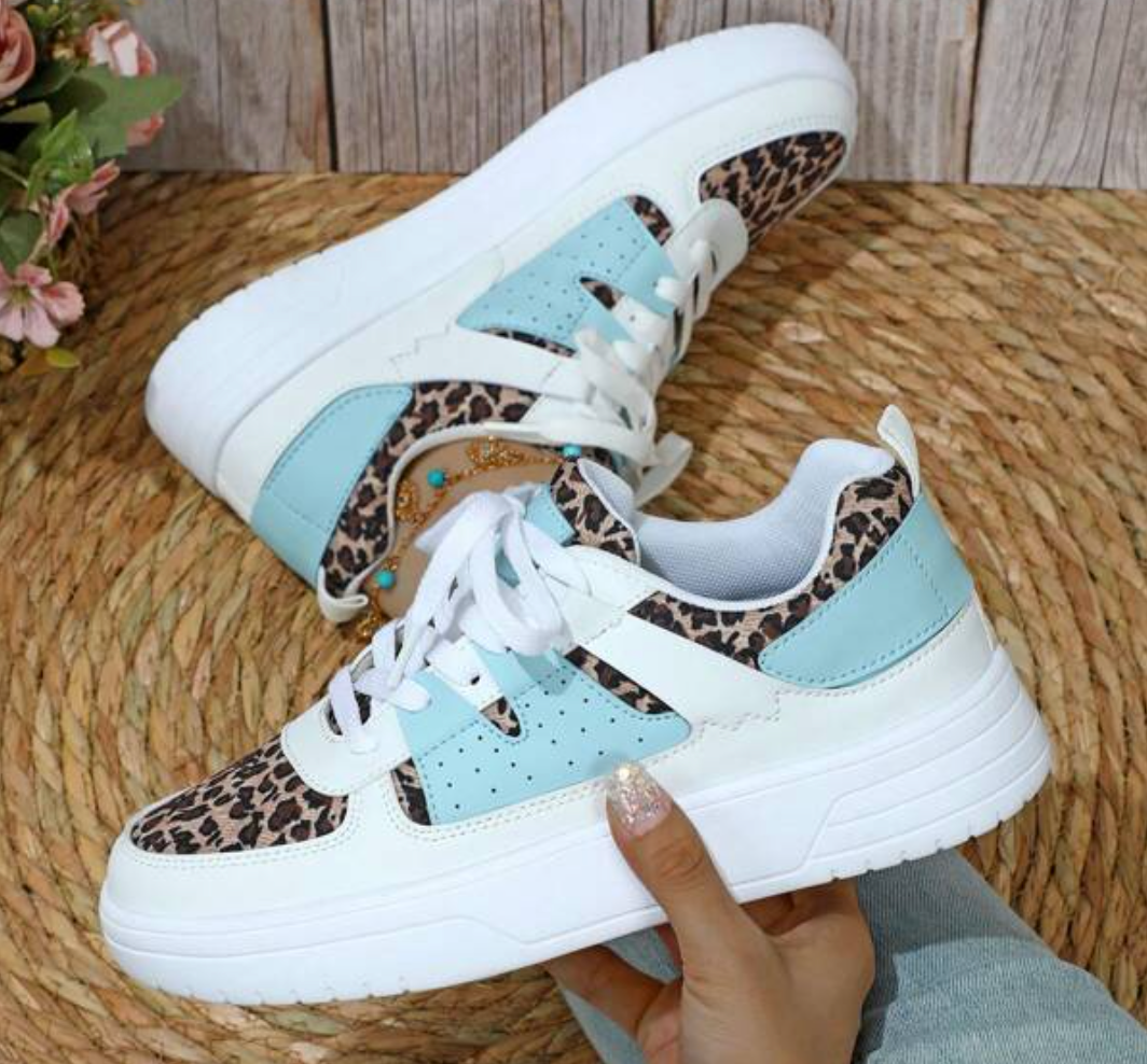Damen-Sneaker mit Pastellfarben und Komfort-Design