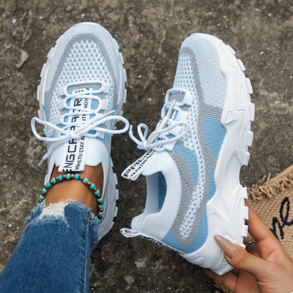 Damen Elegante Atmungsaktive Alltags-Sneakers