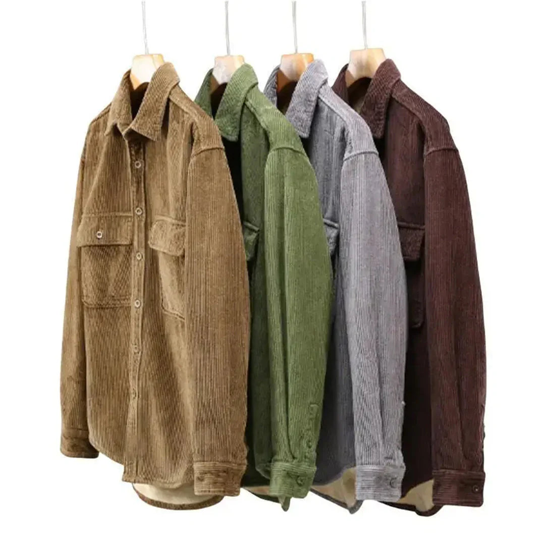 Warmes Vintage Casual Herrenhemd