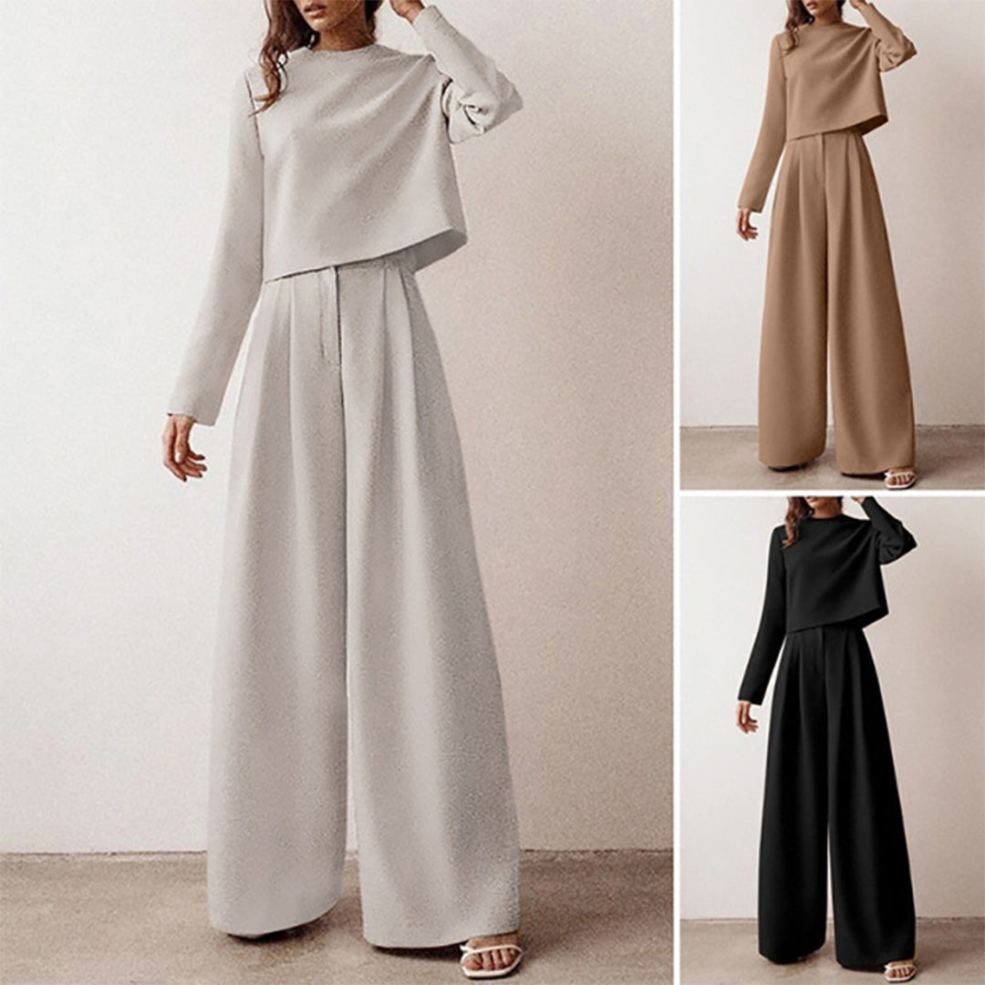 Elegantes zweiteiliges Palazzo-Set
