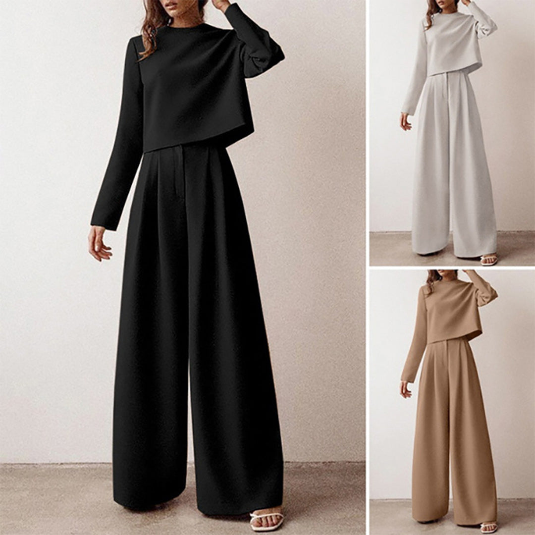 Elegantes zweiteiliges Palazzo-Set