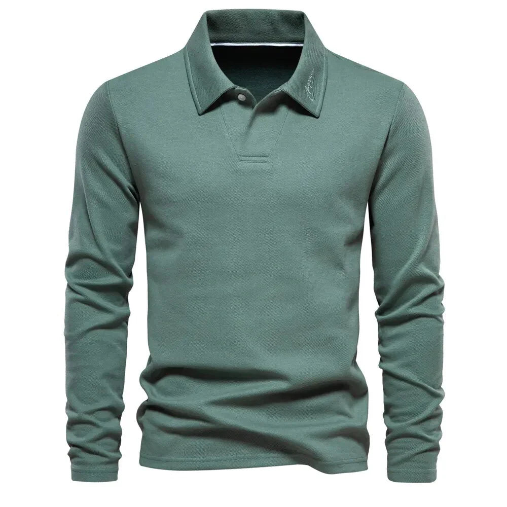 Lässiger Polopullover für Herren – Zeitloser Komfort für jeden Tag