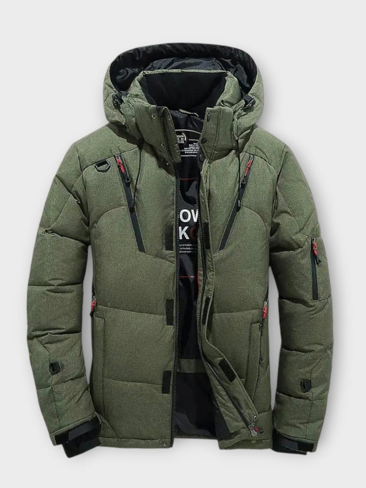 Herren Klassischer Winterparka mit Fleecefutter