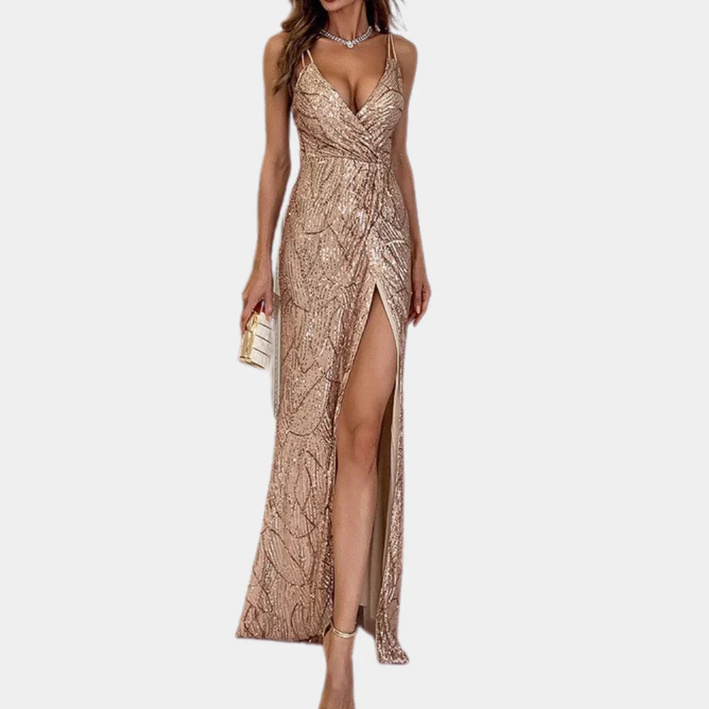 Funkelndes Abendkleid für Damen