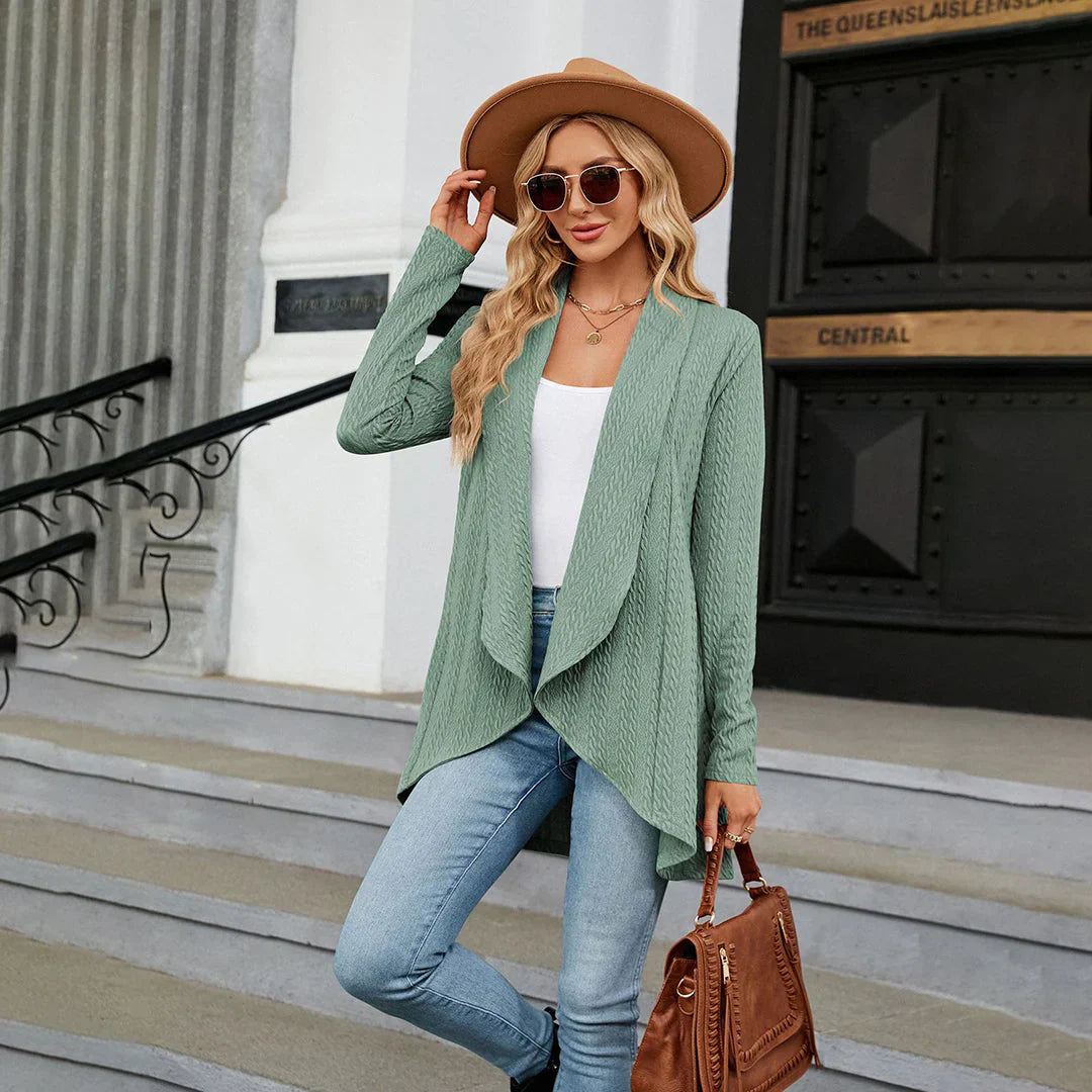 Offener Damen-Cardigan aus Strick