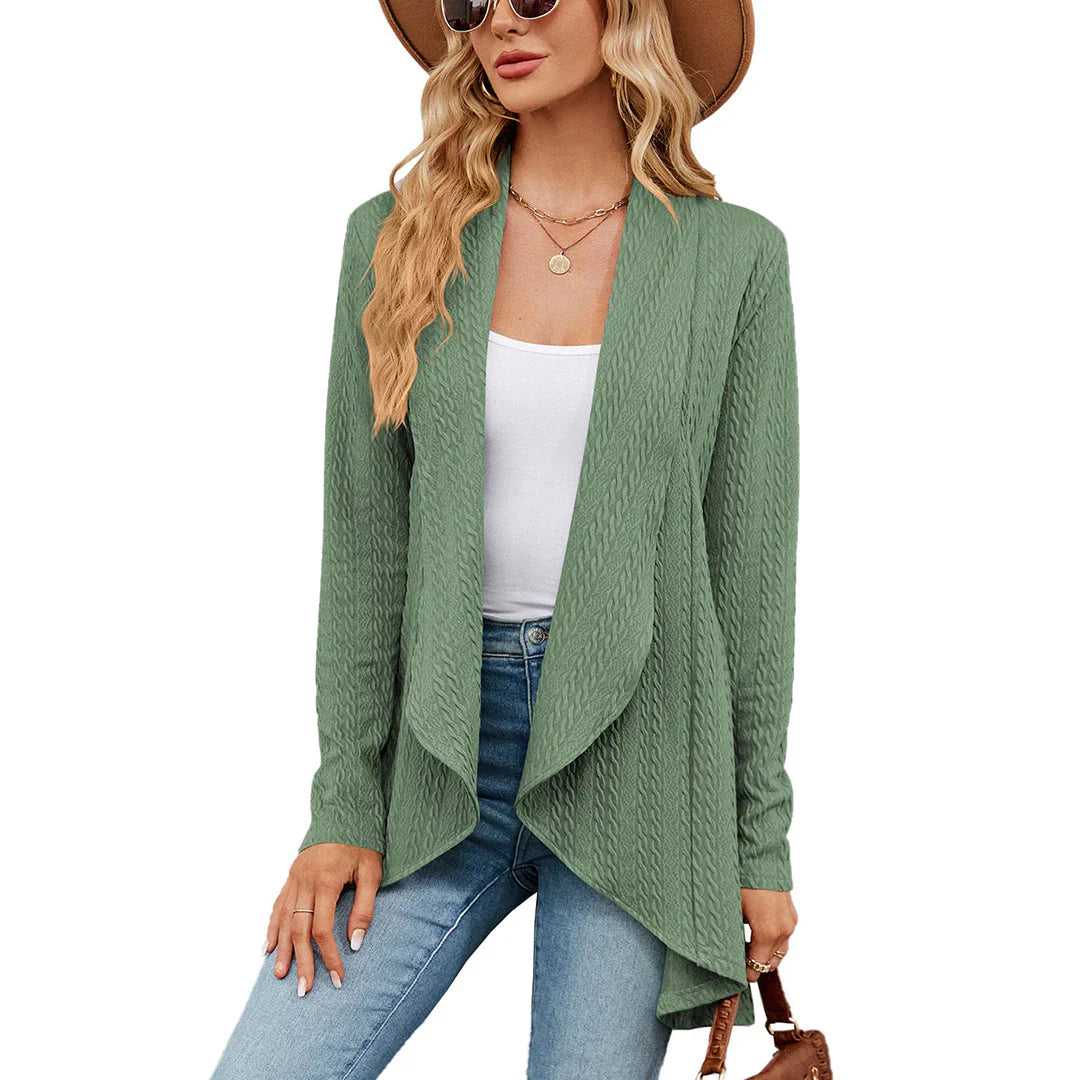 Offener Damen-Cardigan aus Strick