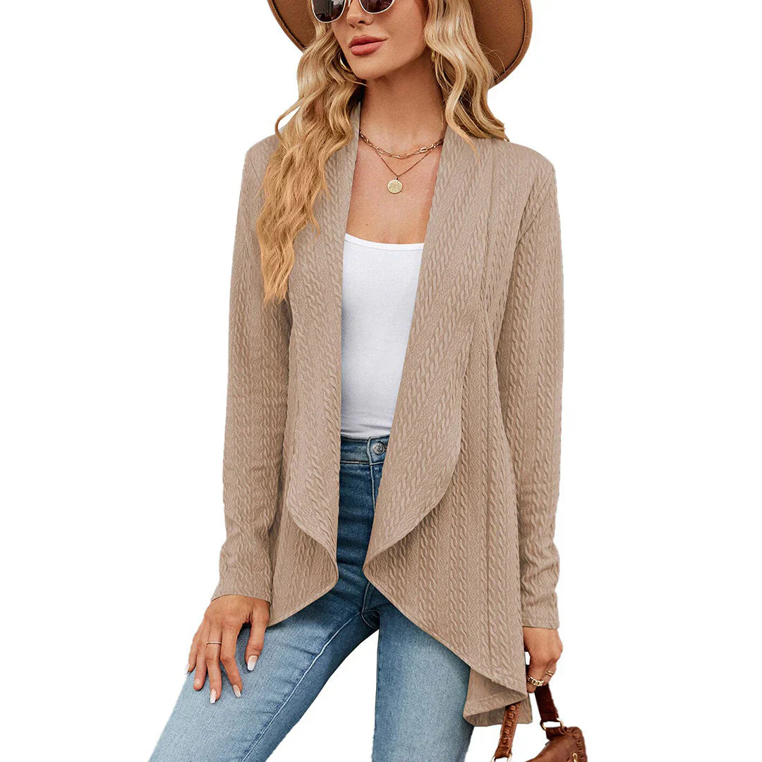 Offener Damen-Cardigan aus Strick