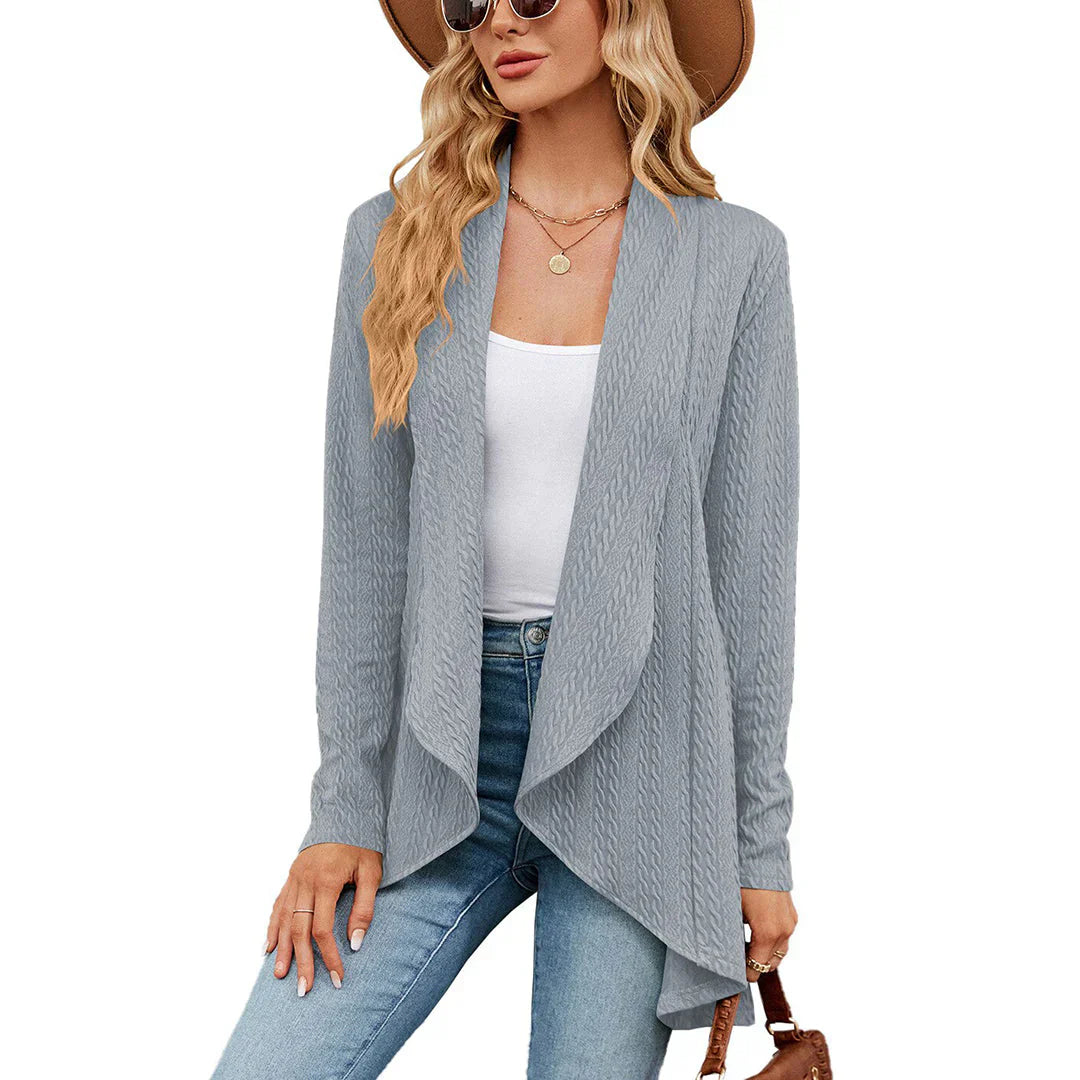 Offener Damen-Cardigan aus Strick