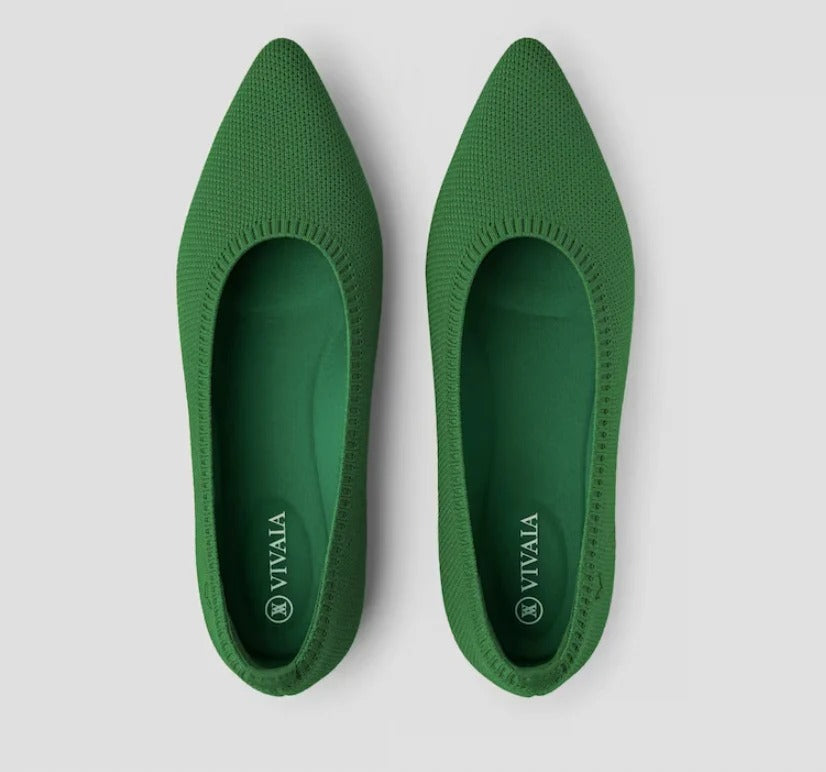 Bequeme Damen-Ballerinas mit runder Spitze