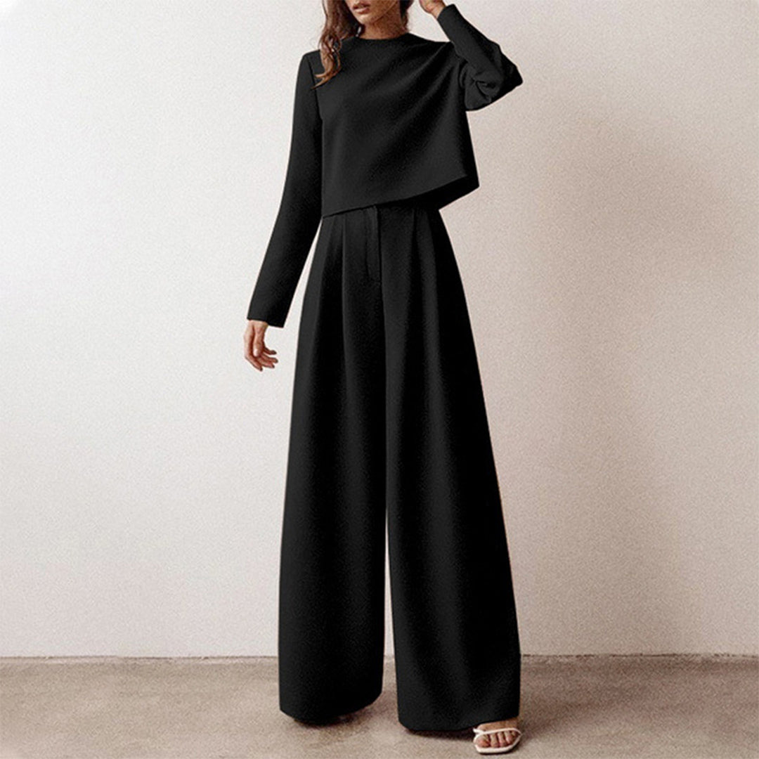 Elegantes zweiteiliges Palazzo-Set