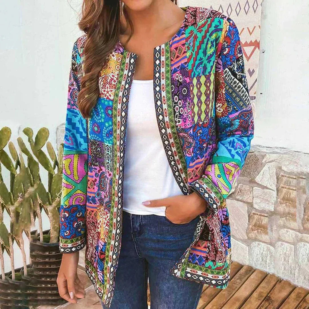 Retro-inspirierte Strickjacke – Zeitlose Eleganz für Damen