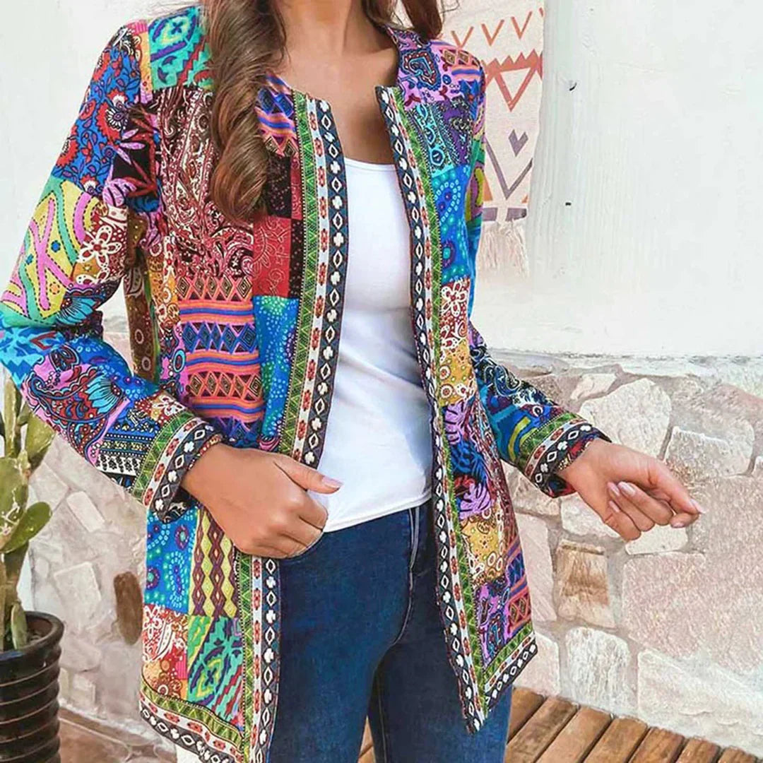 Retro-inspirierte Strickjacke – Zeitlose Eleganz für Damen