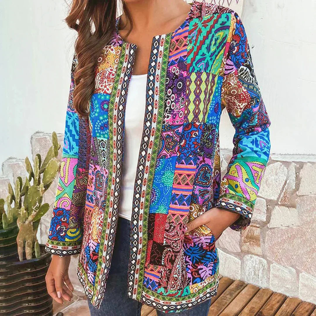 Retro-inspirierte Strickjacke – Zeitlose Eleganz für Damen