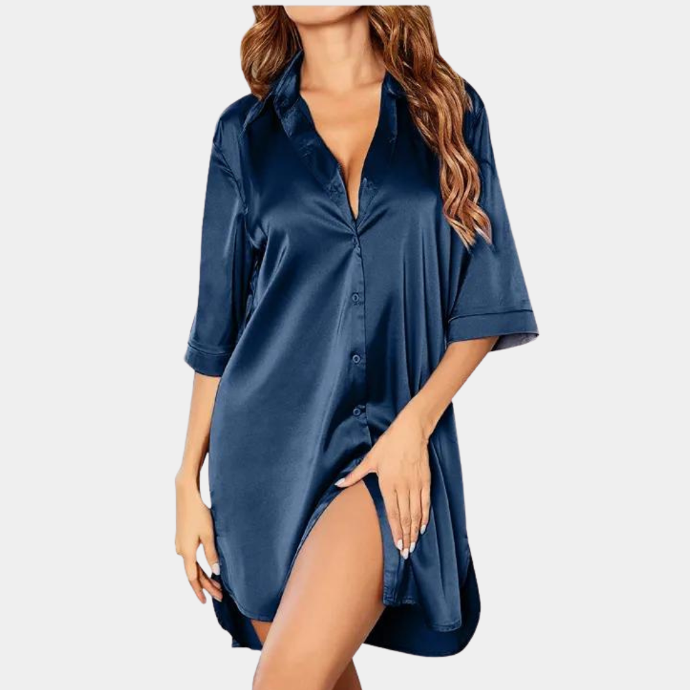 Elegantes bequemes Damen Nachthemd