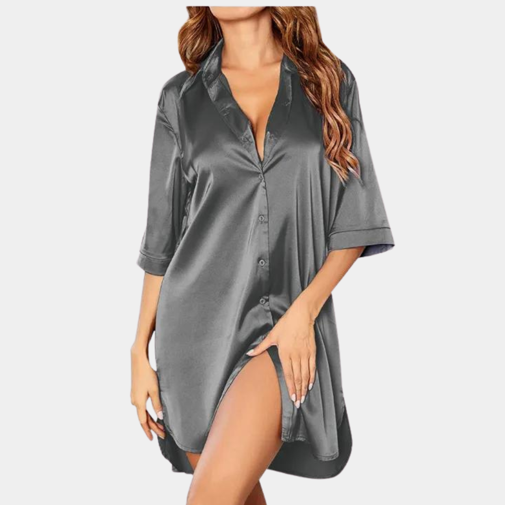 Elegantes bequemes Damen Nachthemd